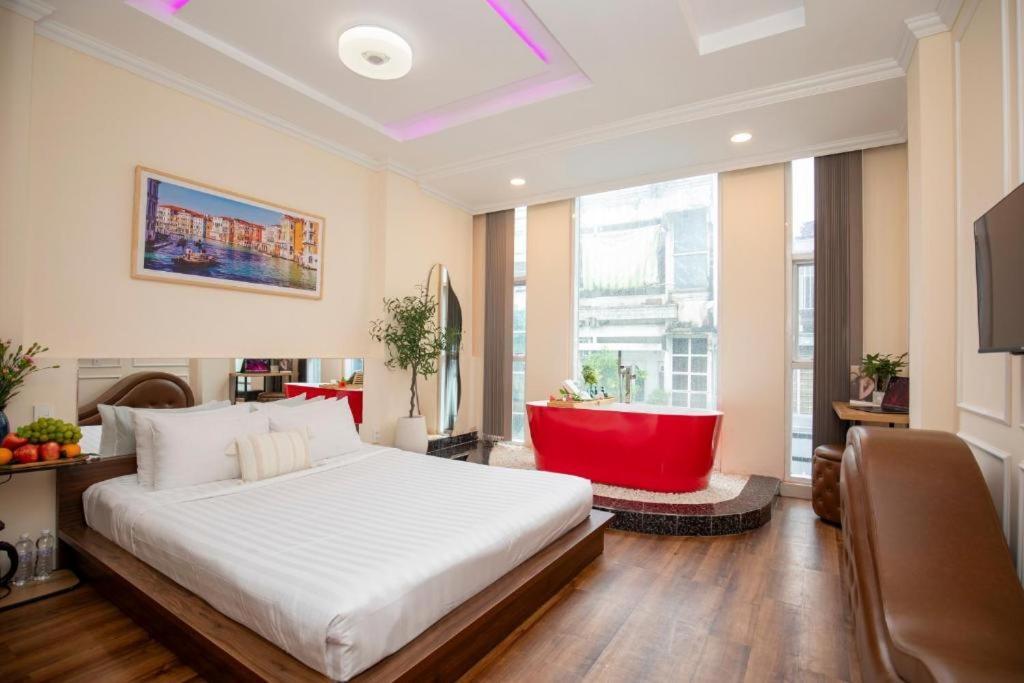 Quy Hung Hotel Central Ho Şi Min Exterior foto