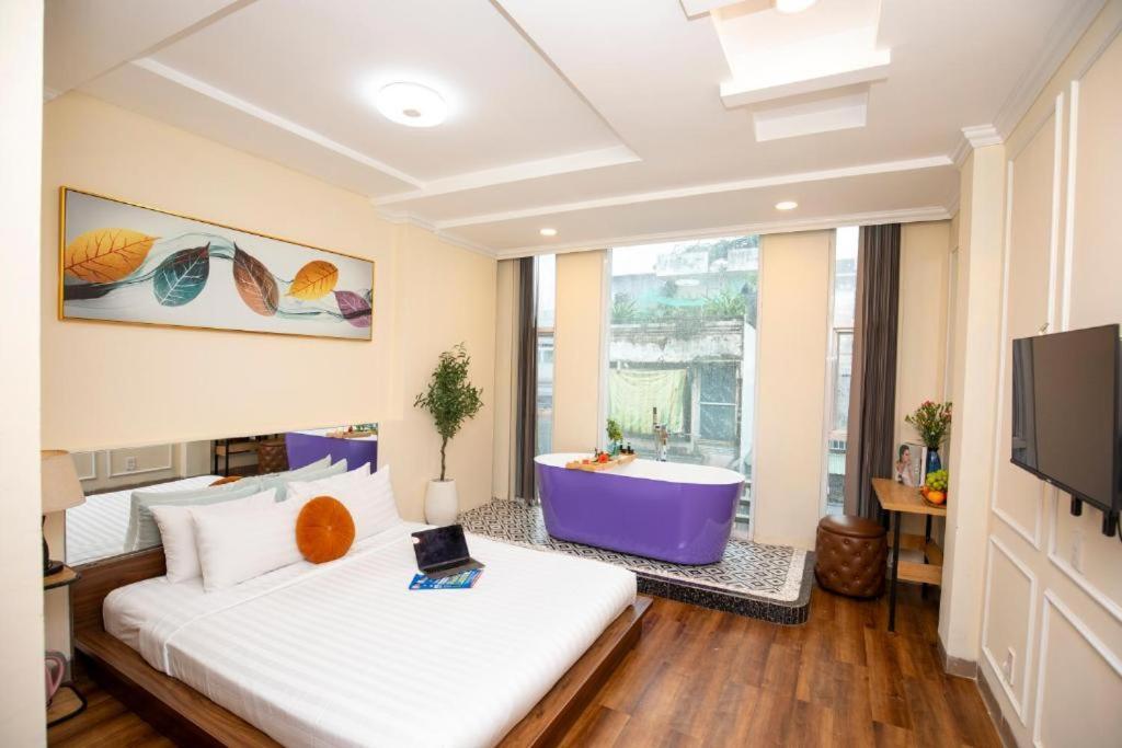 Quy Hung Hotel Central Ho Şi Min Exterior foto