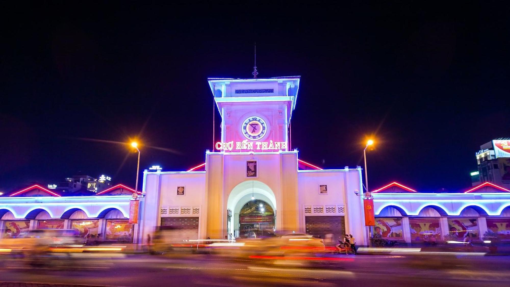 Quy Hung Hotel Central Ho Şi Min Exterior foto