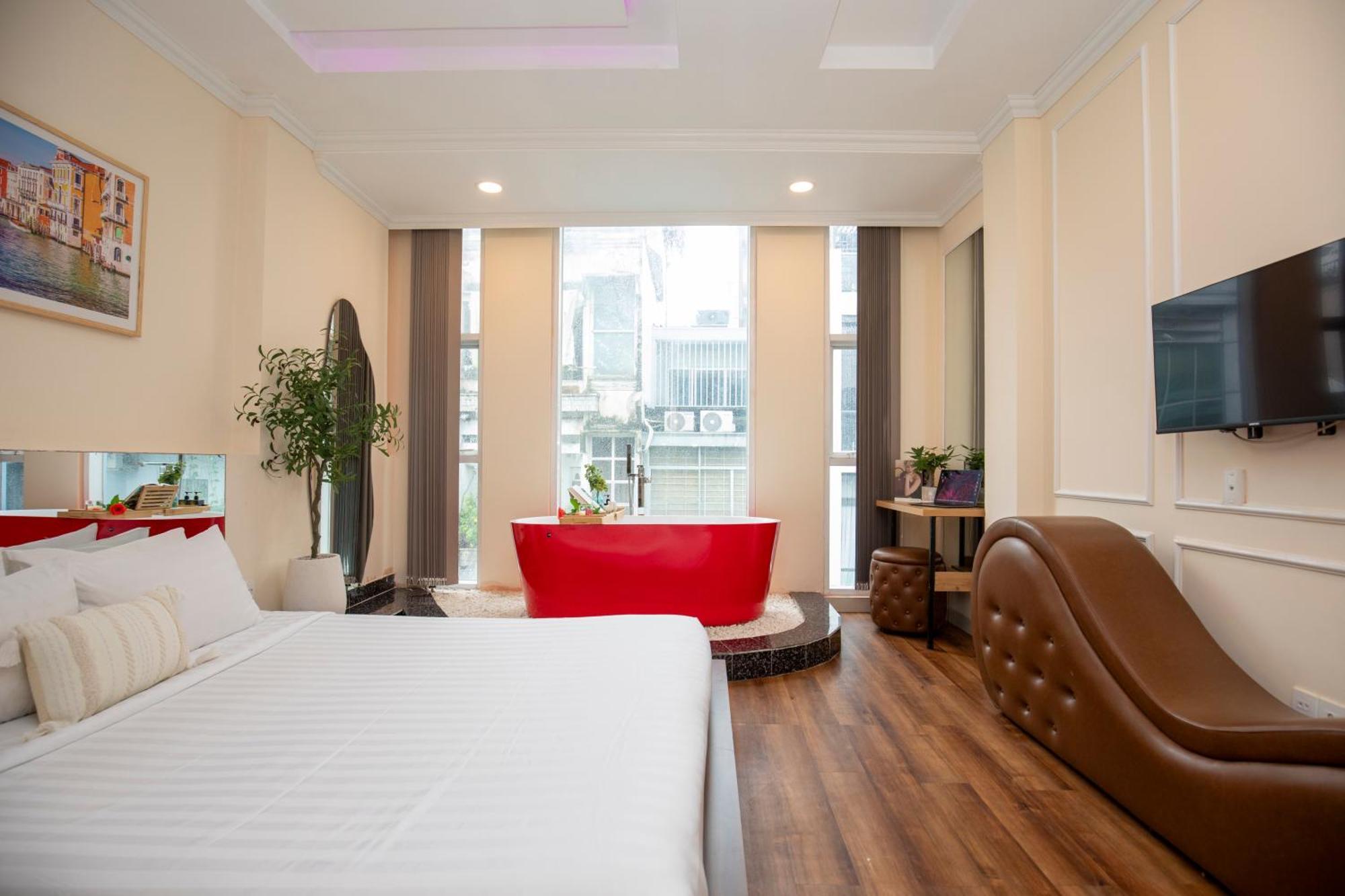 Quy Hung Hotel Central Ho Şi Min Exterior foto