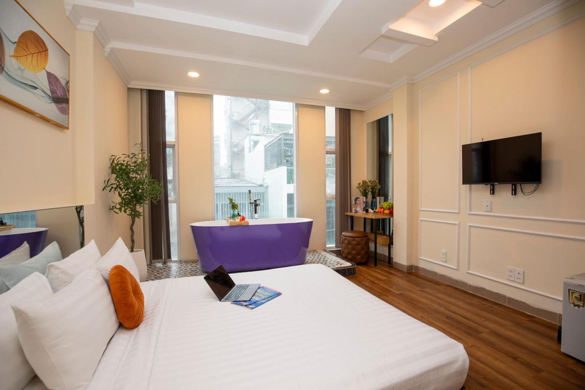 Quy Hung Hotel Central Ho Şi Min Exterior foto