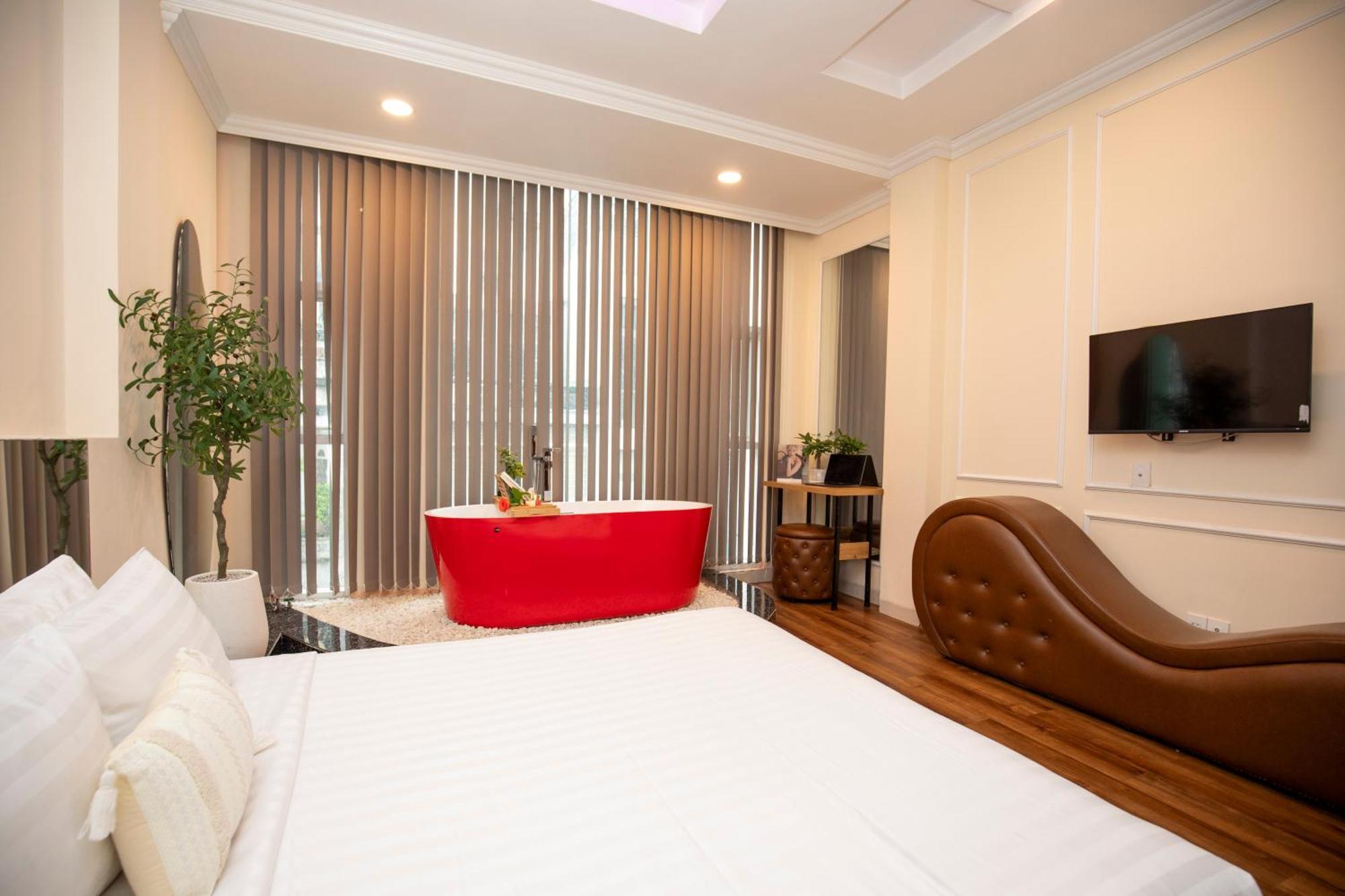 Quy Hung Hotel Central Ho Şi Min Exterior foto