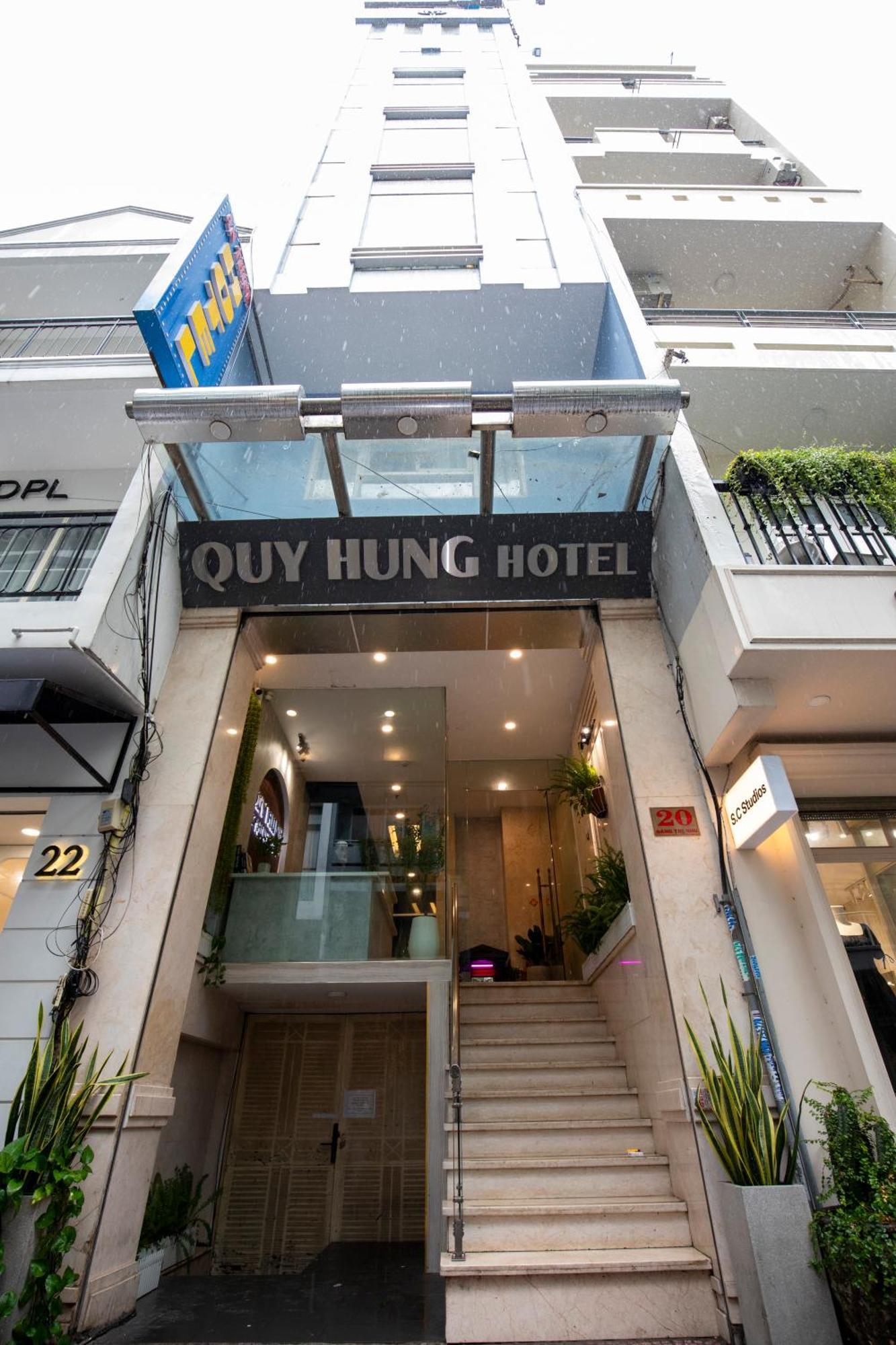 Quy Hung Hotel Central Ho Şi Min Exterior foto