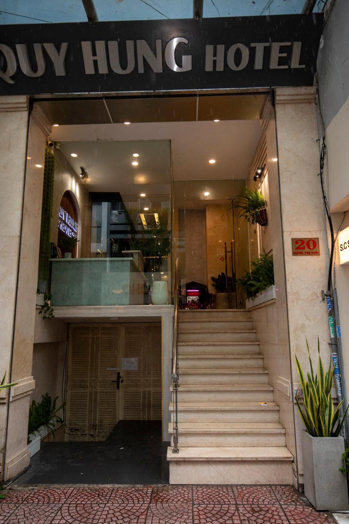 Quy Hung Hotel Central Ho Şi Min Exterior foto